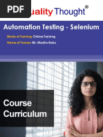 QT - Automation Testing Selenium With Java