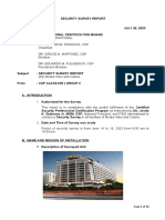 Ver 2.0 - Midas Hotel and Casino Survey Report CSP Class 635