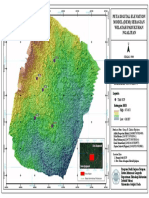 Peta Digital Elevation Model (Dem) Sebagian Wilayah Padukuhan Ngaliyan