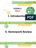 Grade 7 - Unit 10 Sources of Energy - Lesson 3 - Skills