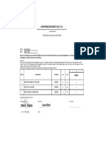 Technical Evaluation PR 22-497387 - ALIMAK SPECIAL TOOLS