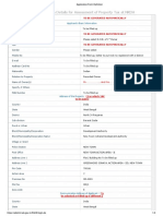 PINES Flat Property Tax Application Form Sample