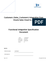 Sales Customers in Bound Integration