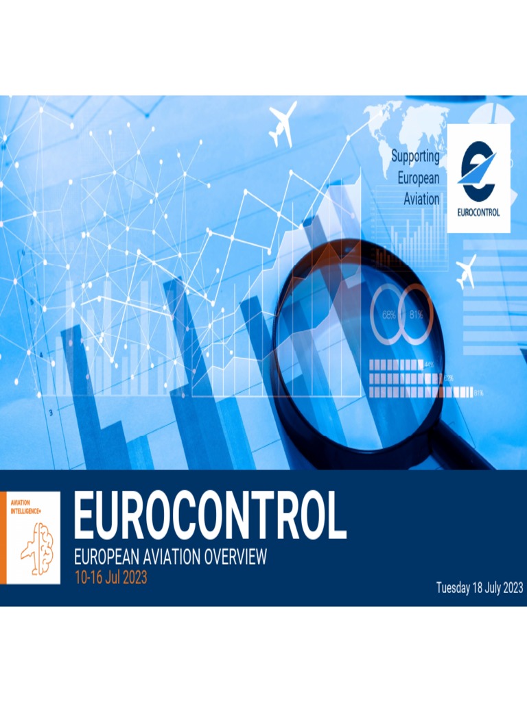Eurocontrol European Aviation Overview 20230718 PDF Air Traffic