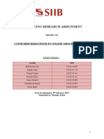 Marketing Research Report Group 1 Ib Ljdivb