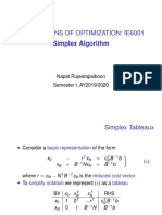 Simplex Algorithm