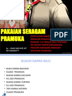 8.1. Seragam Pramuka