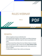 Rules Webinar