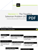 Decision Maths 1 Chapter 5 The Travelling Salesman (A2 Content)