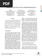 Designing A Hybrid AI System As A Forex Trading Decision Support Tool