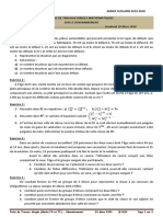 Maths PD Et PTI - Fiche de TD Sur Les Dénombrement (20 Mars 2020)