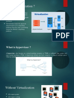 VMWare Virtualization and Hypervisor