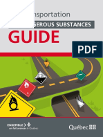 Guide Transportation Dangerous Substances