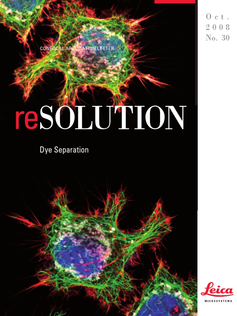 Dye FinderAppLetter 30.EN Download Free PDF Confocal Microscopy
