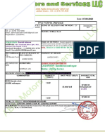 Everald Johnson INVOICE