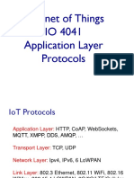 IoT - BS - Week 4 - Application Layer Part I