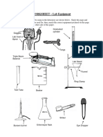 WORKSHEETLabEquipment 1ro19sb