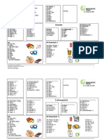 Lebensmittel Liste Sitzung 7