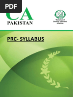 PRC Syllabus