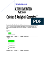 MTH101 Final Term Solved MCQs Shared by Heart Hacker