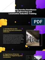 Optimizing Service Excellence San Engineering and Locomotive Induction Training