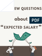 Interview Question About Expected Salary