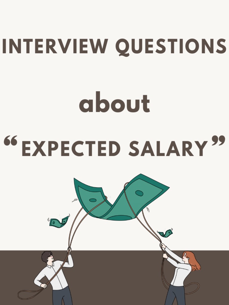 Interview Question About Expected Salary PDF Cost Of Living Salary