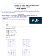 College Algebra 12th Edition by Gustafson and Hughes ISBN Test Bank