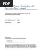 Download Expression Blend Manual 1 by stanleymelo1 SN66105762 doc pdf