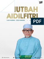 Khutbah Aidilfitri 2023 Bahasa Melayu