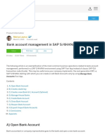 Bank Account Management in SAP S - 4HANA - SAP Blogs