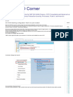 SAP FICO Corner - S - 4 HANA Banking Configuration - Bank Account Creation