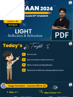 Light - Reflection and Refraction 03 - Class Notes - (Udaan 2024)