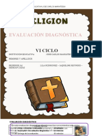 Evaluacion Diagnóstica Religión Vi Ciclo