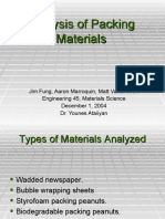 Analysisof Packing Materials 1