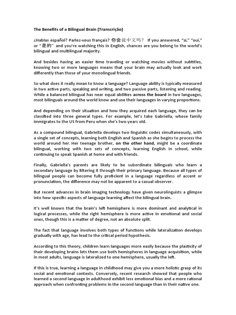 The Benefits Of A Bilingual Brain Mia Nacamulli Hd 720p Pdf