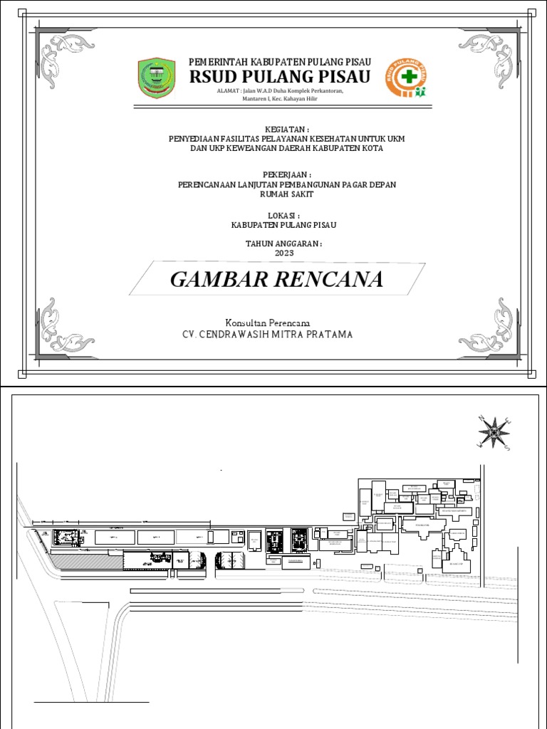 Gambar Rencana Pagar Gerbang | PDF