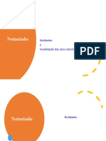 05 Nulidades e Revalidaá o Dos Atos Notariais - Art.ß 70.ß A 78.ß