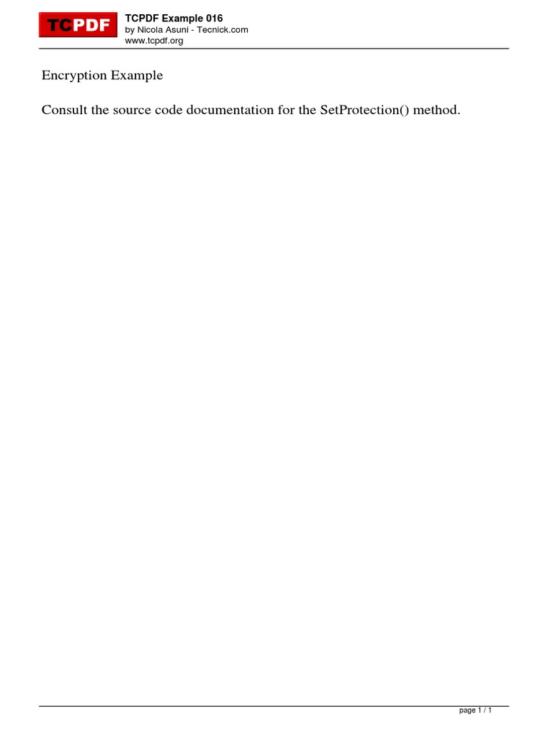 Example 016 | PDF