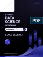 Soal Seleksi Data Science Academy COMPFEST 15