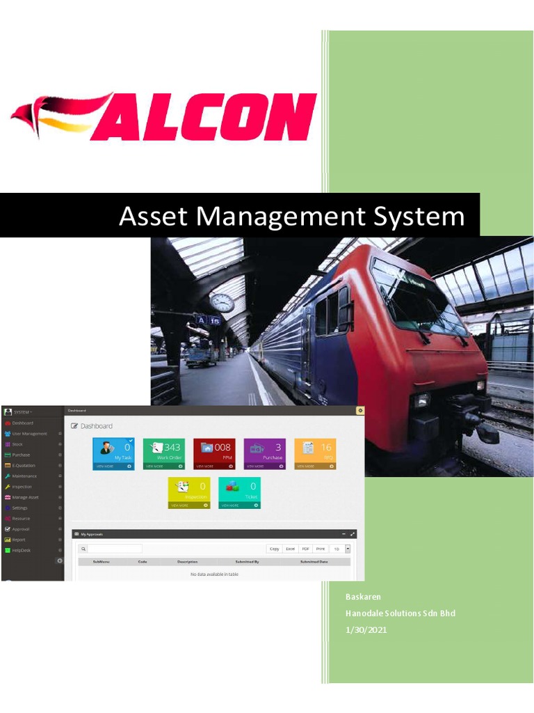 FALCON 2 Page Brief 30012021 | PDF | Inventory | Asset Management
