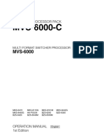 MVS-6000-C: Switcher Processor Pack