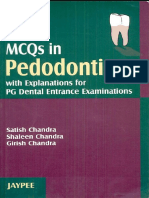 MCQs in Pedodontics with Explanations for Dental Entrance Examinations - 2006 بواسطة Chandra�