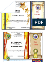 Award Certificates EDITABLE