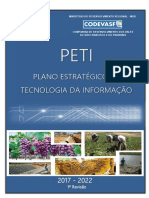 Plano Estratégico de Tecnologia da Informação - PETI 2017-2022 (1ª Revisão)