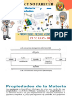 Ii Propiedades de La Materia Academia - 23 de Julio