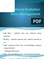 9 Occupational Radiation Dose Management