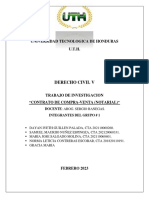 Tarea Der. Civil V, Febrero Uth 2023 Grupo#1.Final