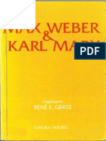 Livro - René E. Gertz - Max Weber & Karl Marx