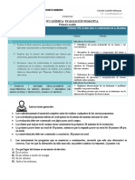 Evaluación Ciclo 1 Primero Medio QUÍMICA